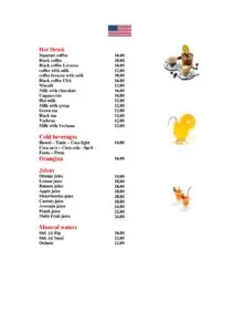 Les menus · 1