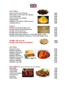 Les menus · 3