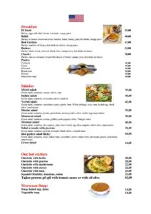 Les menus · 4