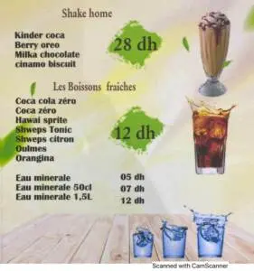 Menu Restaurant Aya Marrakech August 2023 182109-078600