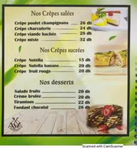 Menu Restaurant Aya Marrakech August 2023 182109-769200