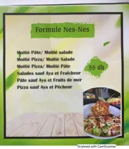 Menu Restaurant Aya Marrakech August 2023 172109-349800