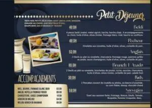 Menu Restaurant Café L'ASADO Meknes August 2023 532920-981900