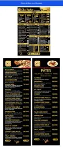 Menu Restaurant Chez Brahim Marrakech December 2024 334908-307200