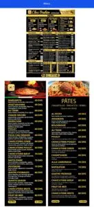 Menu Restaurant Chez Brahim Marrakech December 2024 334908-462700