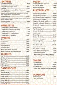 Menus · 2