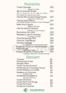 Menu La scala Agadir August 2025 433516-258700