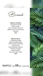 menu restaurant napoli benguerir 01