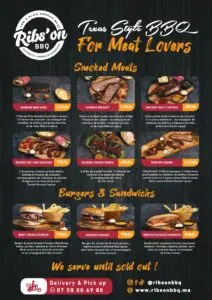 Menu Ribs’on BBQ Casablanca February 2024 355012-818200