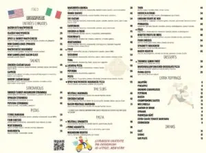 route us 66 menu restaurant casablanca 2022