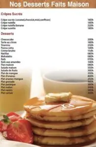 Les menus · 5