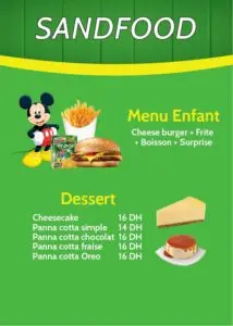 Sand Food Menu2
