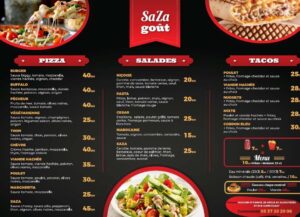 saza gout menu rabat restaurant 1