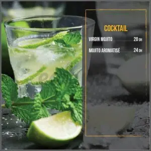 Les menus · 6