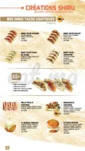 shiru menu restaurant asiatique casablnaca 2022 13