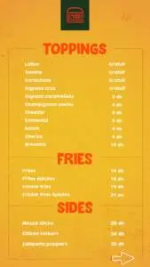 Menu Smash Burger Casablanca August 2023 551919-728200