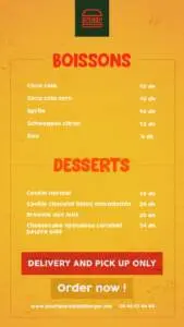 Menu Smash Burger Casablanca August 2023 561919-092800