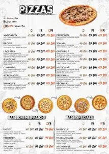 smokeys menu restaurant rabat 2022 4