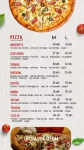 Menus · 4