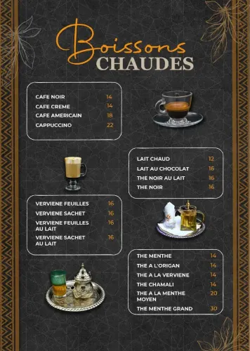 Menu de Souss Grill