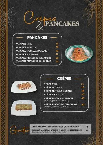 Menu de Souss Grill