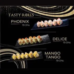 menu SoyaBox Sushis wok restaurant asiatique a casablanca maarif 11