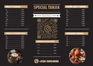Menu Special Tanjia Marrakech April 2024 520209-856000