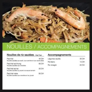 Les menus · 10