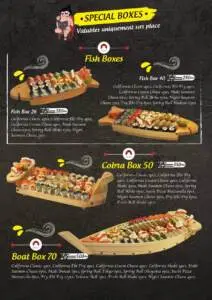 Menu Sumo sushi Casablanca March 2024 582409-888800