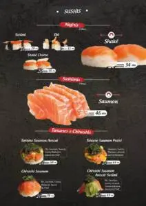 Menu Sumo sushi Casablanca March 2024 542409-397300