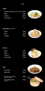 Les menus · 5