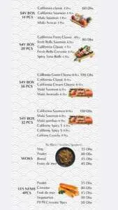 menu sushi for you marrakech restaurant asiatique 5