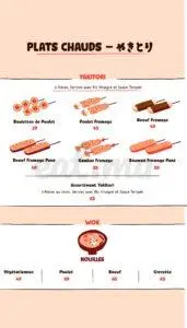 Menu Sushi Hiro Casablanca August 2025 504911-119400