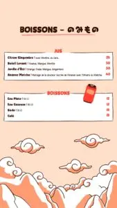 Menu Sushi Hiro Casablanca August 2025 504911-799200