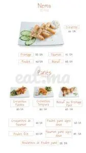 Menu Sushi House  September 2023 463423-972800