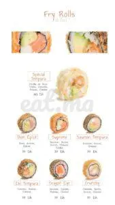 Menu Sushi House  September 2023 473423-665200