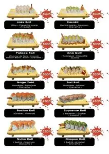 Les menus · 5