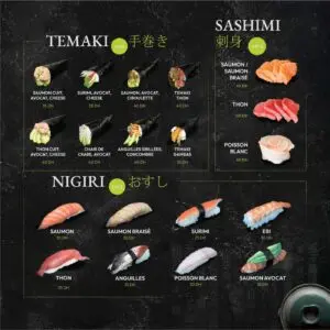 menu sushi store marrakech 05