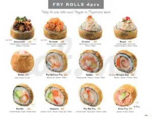sushiclub menu restaurant asiatique sushi 2022 11