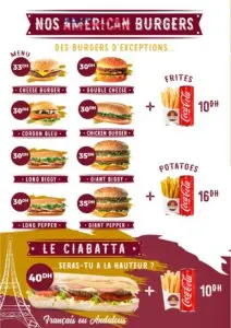 Tacos de Paris Rabat Menu Restaurant 3