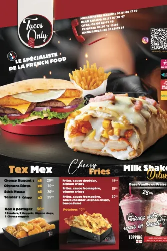 Menu de Tacos Only