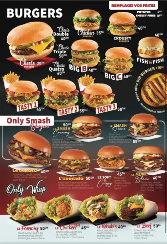 Menu de Tacos Only