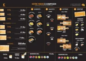 Menus · 2