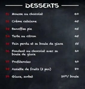 Tapeo Rabat Menu Restaurant 5