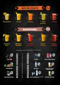 menu tarbouche grill juice 6