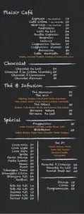 Les menus · 5