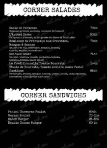 the cook corner marrakech menu 2020 2