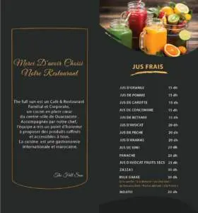 Menu The full Sun Ouarzazate July 2023 165908-646400
