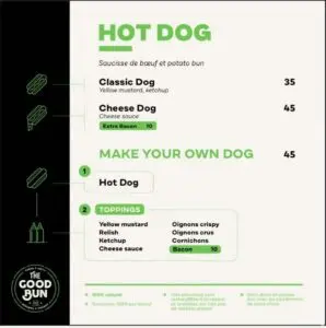 the goodbun menu casablanca 3 1
