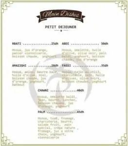 Menu The Palm Coffee Safi June 2023 384216